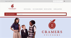 Desktop Screenshot of cramersuniforms.com
